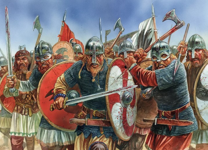 В каком году в Англию вторглась великая языческая армия?