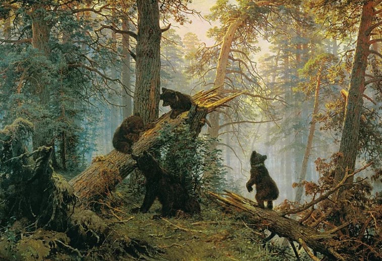 Кто нарисовал мишек для знаменитой картины Шишкина Утро в сосновом лесу?