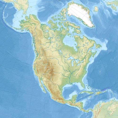 Какой континент вы видите на этой карте?