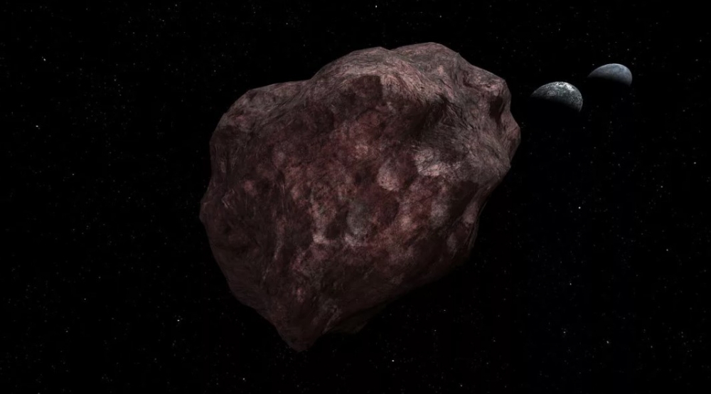Астероид Альбион (до 2018 года имевший временное обозначение 1992 QB1) известен тем, что: