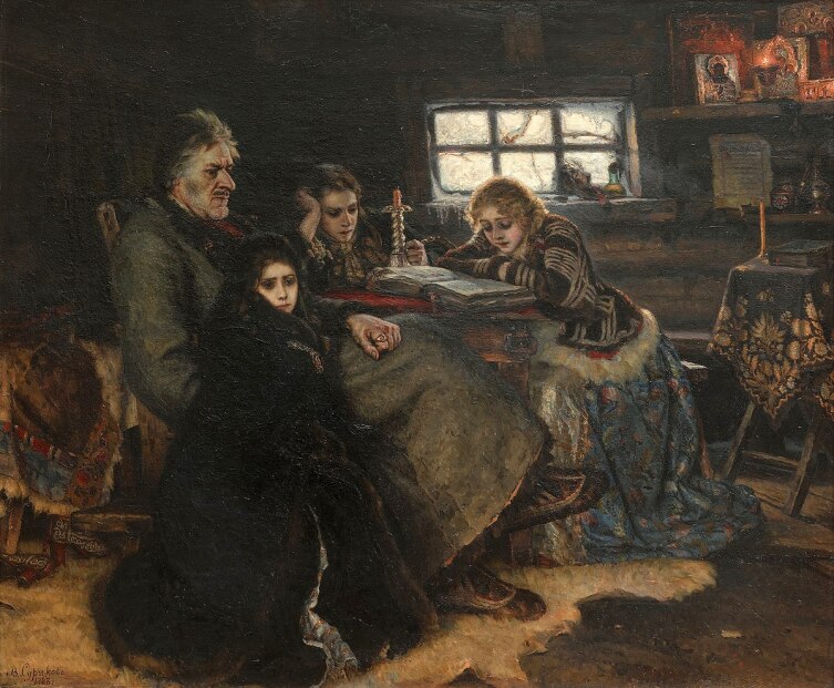 На картине «Меньшиков в Березове» (1883) старшую больную дочь опального князя Марию Василий Суриков писал…С кого?