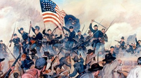 Под каким названием вошла в историю Гражданская война в США?