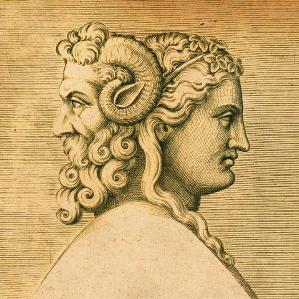 Как в древнеримской мифологии звали двуликого бога дверей, входов, выходов, различных проходов, а также начала и конца?