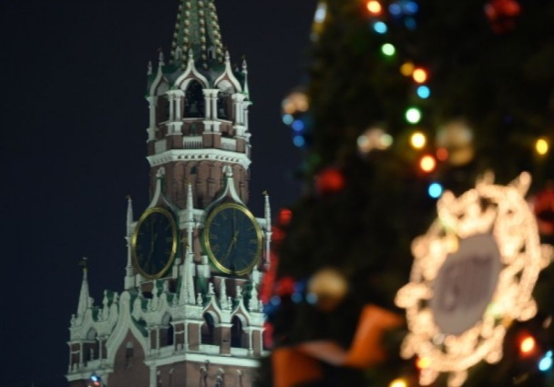 Какая Кремлёвская башня появляется на экранах телевизоров в Новогоднюю ночь?