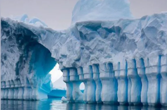 Какой континент покрыт льдом?