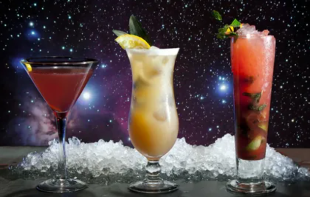 Автором этого коктейля читается космонавт Севастьянов. Коктейль является смесью из водки, армянского коньяка, джина и бренди. А как он называется?