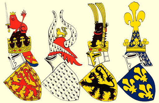 Каждый рыцарь имел право на собственный герб ?